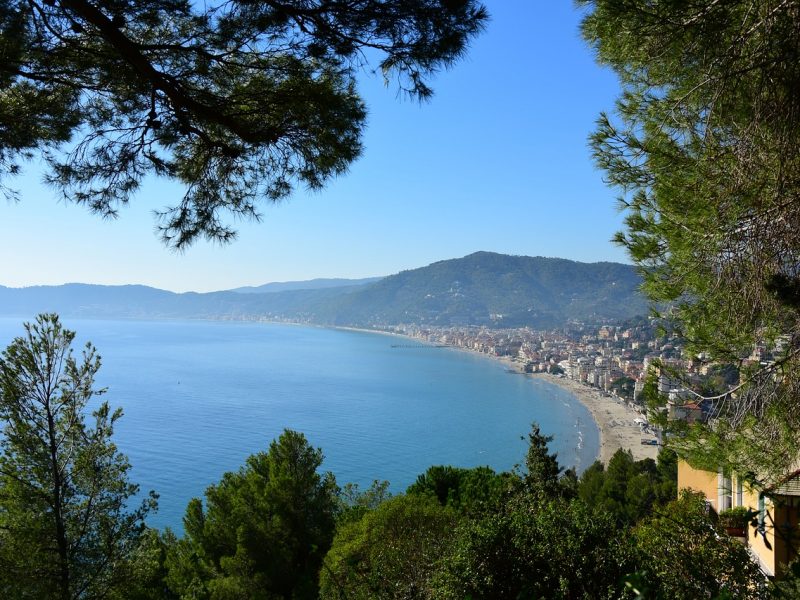 Alassio landschap