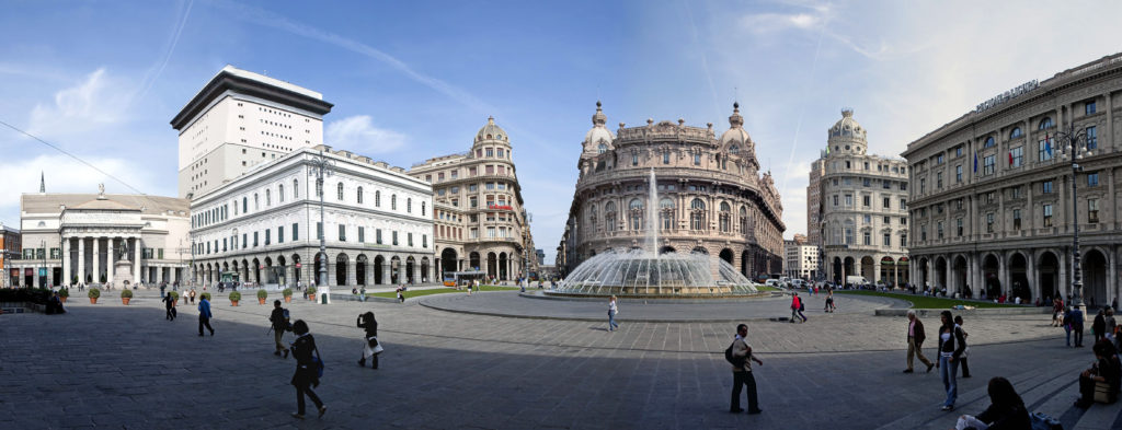 Piazza de Ferrari - Genua