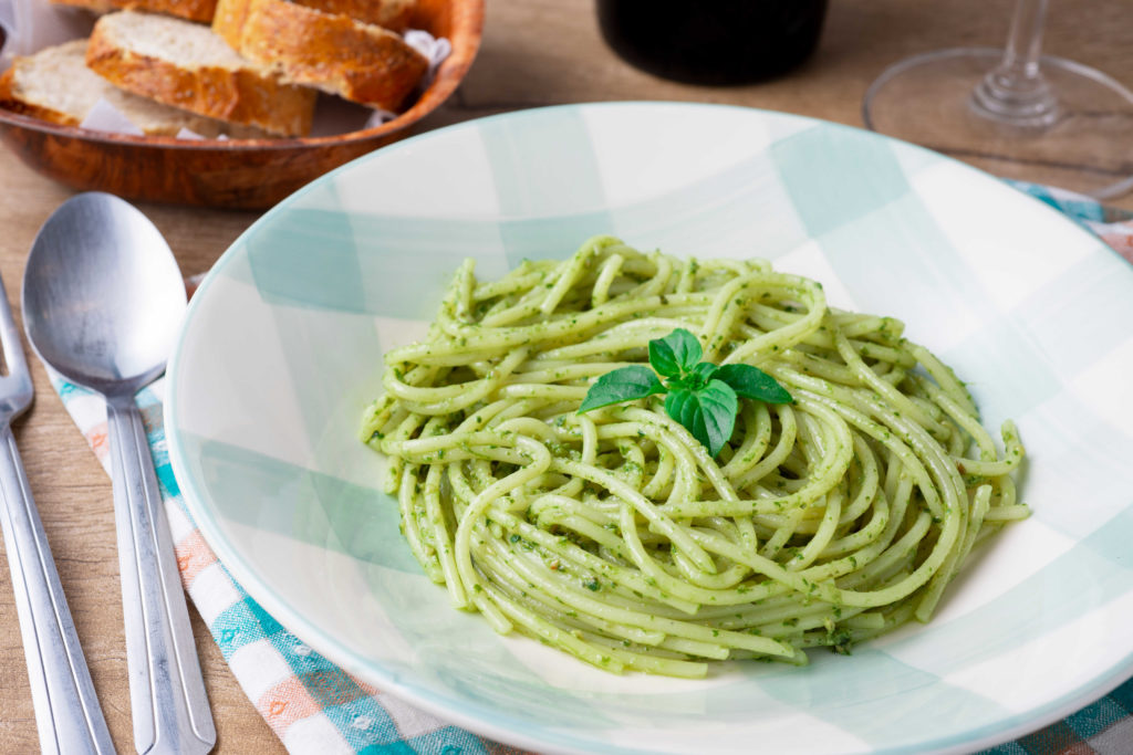 Lekkere pasta pesto 