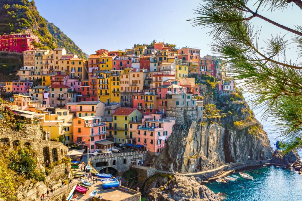 Cinque Terre kleurrijk dorpje in Italië